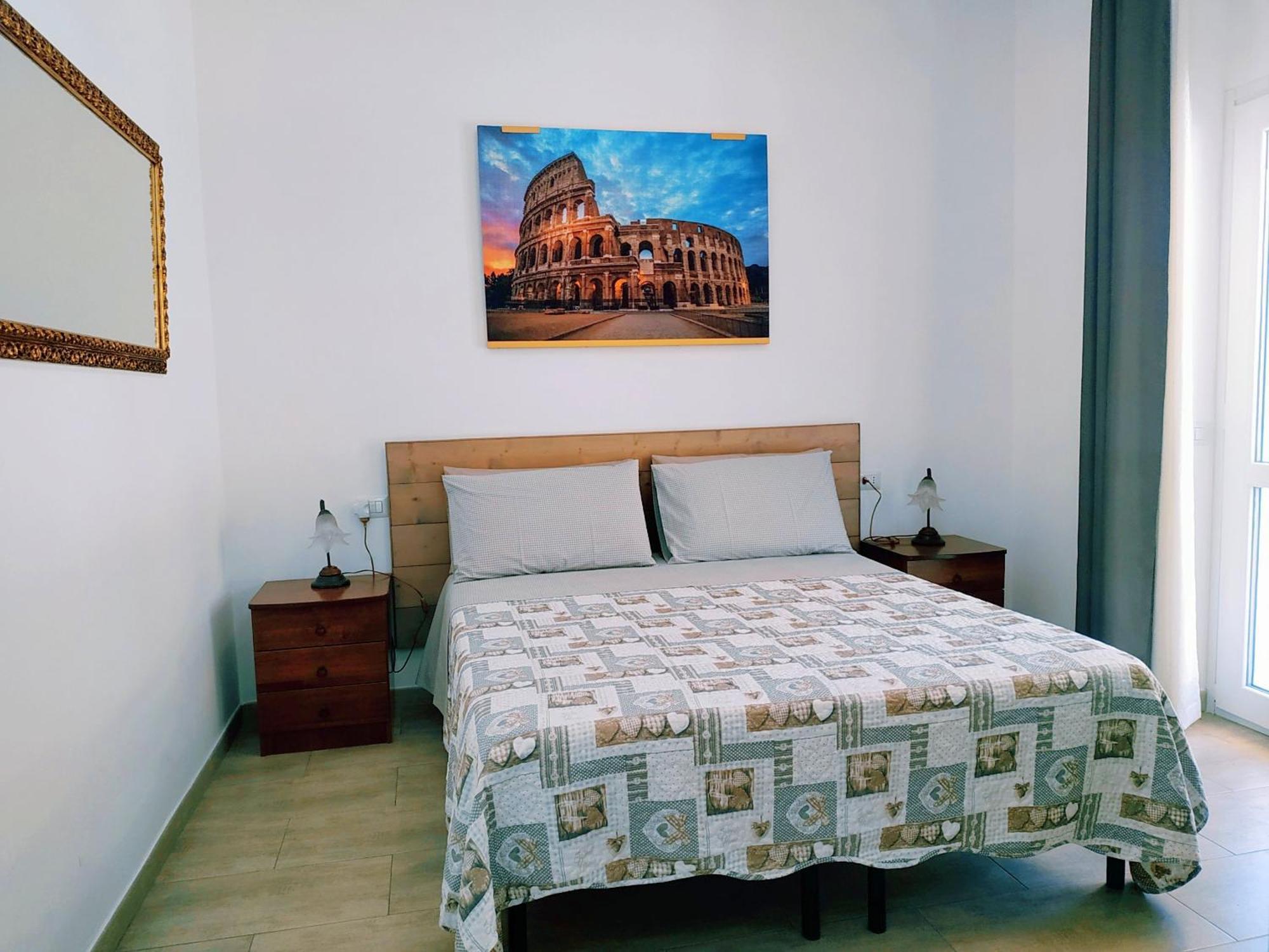 Bed and Breakfast Un Passo Dal Mare Fiumicino Exteriér fotografie A bedroom